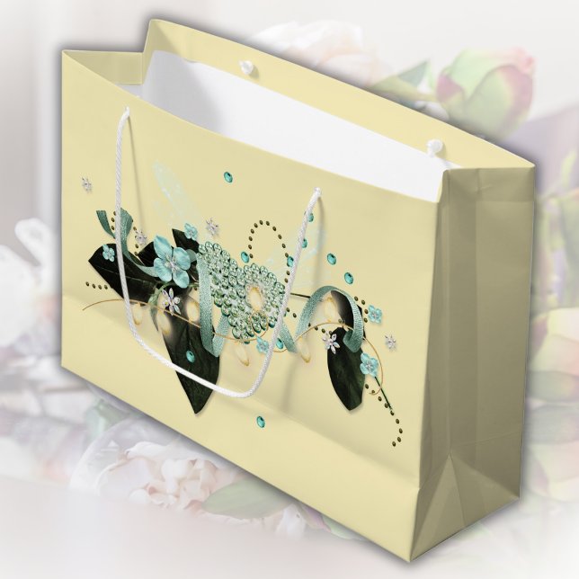 Wishing You Love Wedding Large Gift Bag (Creator Uploaded)