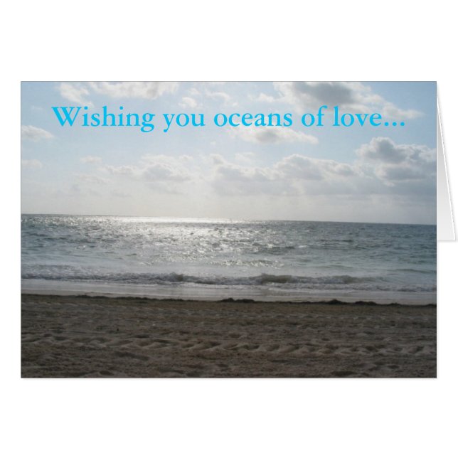 Wishing You Oceans of Love (Front Horizontal)
