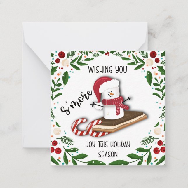 wishing you s'more joy this holiday season card (Front)