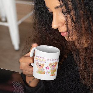 Wishing You Sunshine And Flowers Coffee Mug