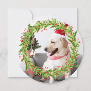 Wishing You the Best Holiday Season Round Photo