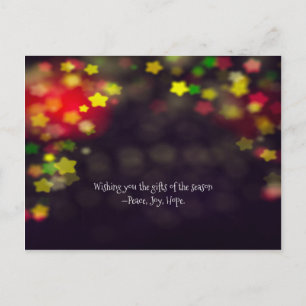 Wishing You the Gifts of the Season Postcard