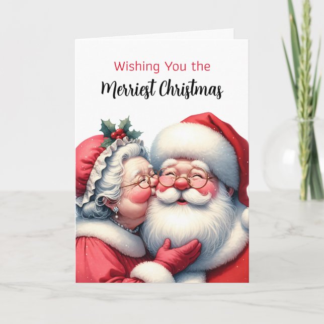 Wishing You the Merriest Christmas Sweet Card (Front)