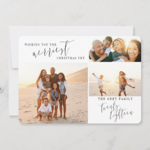 wishing you the merriest christmas twenty eighteen holiday card