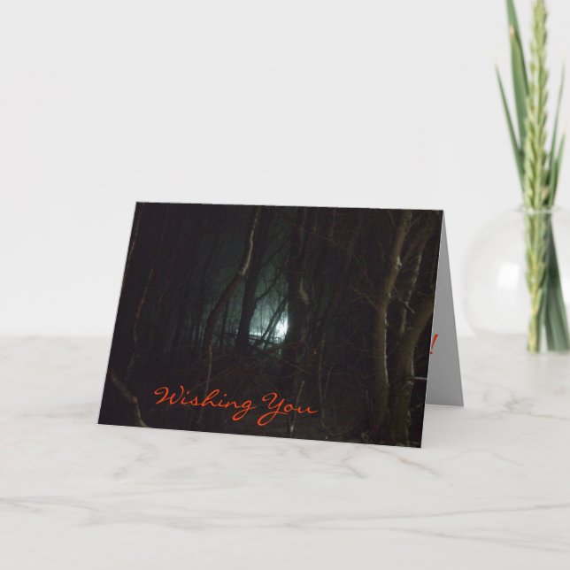 Wishing You the Most Spooky Halloween Yet! Card (Front)