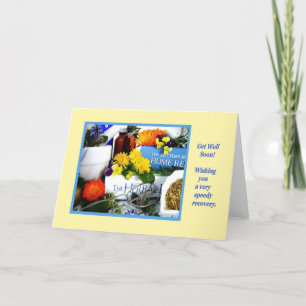 Wishing you well! card