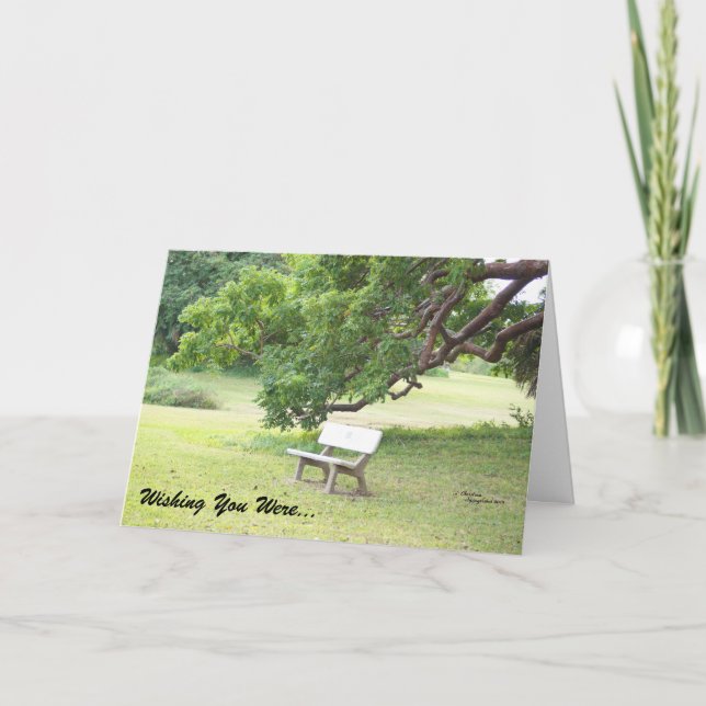 Wishing you were here Greeting Card (Front)
