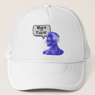 "Wish'n I was Fish'n" T-Shirt Trucker Hat
