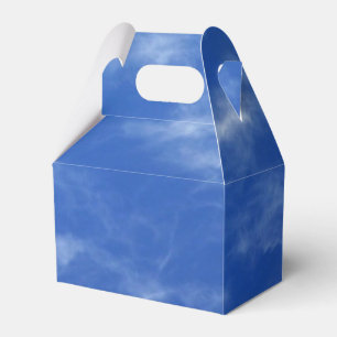 Wispy Clouds in Blue Sky Favour Box