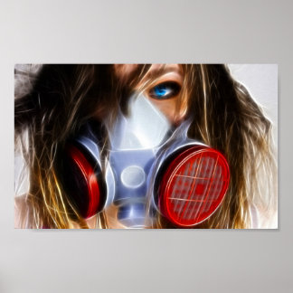 wispy girl poster
