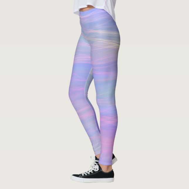 Wispy Rainbow Leggings (Left)