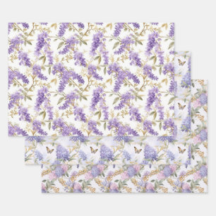 Wistaria wrapping paper