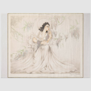 Wisteria, 1940 by Louis Icart Tissue Paper