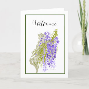 Wisteria card