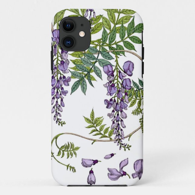 Wisteria Case-Mate iPhone Case (Back)