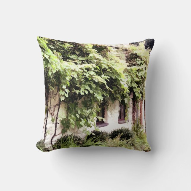 WISTERIA COTTAGE CUSHION (Front)