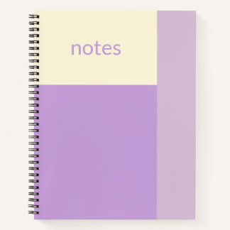 Wisteria Cream Notebook