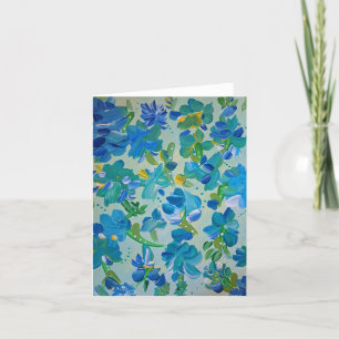 Wisteria Dream Floral Note Card