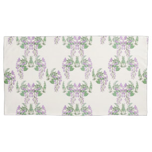 Wisteria Dream Floral Pillowcase