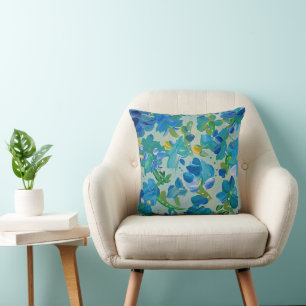 Wisteria Dream Throw Pillow