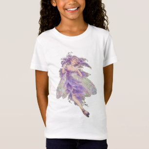 Wisteria Fairy Girls Baby Doll T-Shirt