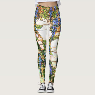 Wisteria Flower Vine All Over Print Leggings