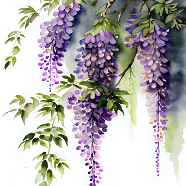 Wisteria in the Shade Decoupage Tissue Paper (Creator Uploaded)