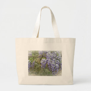 Wisteria in the Woods Large Tote Bag