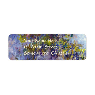 Wisteria (left half) by Claude Monet