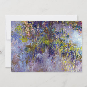 Wisteria (left half) by Claude Monet