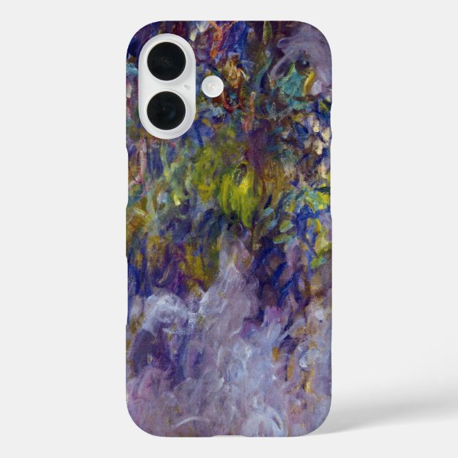 Wisteria (left half) by Claude Monet Case-Mate iPhone Case (Back)