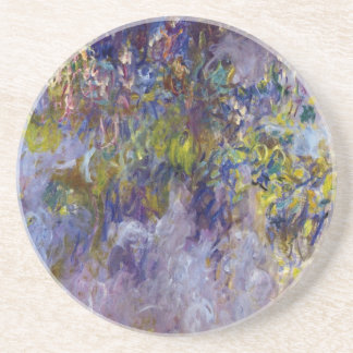 Wisteria (left half) by Claude Monet Coaster