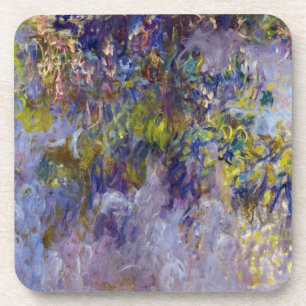 Wisteria (left half) by Claude Monet Coaster