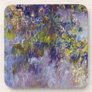 Wisteria (left half) by Claude Monet Coaster