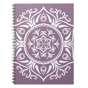Wisteria Mandala Notebook