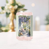 Wisteria Porch Rocking Chair Scene