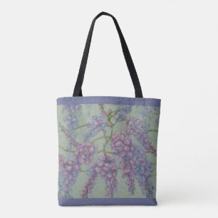Wisteria Purple Tote Bag