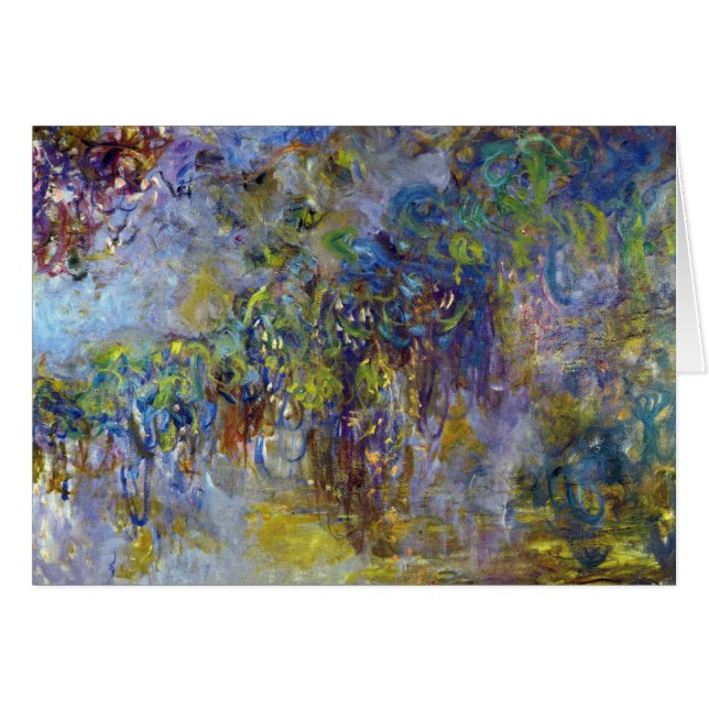 Wisteria (right half) by Claude Monet (Front Horizontal)
