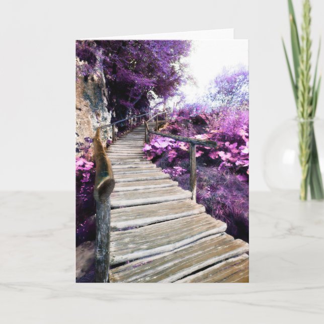 wisteria stairs card (Front)