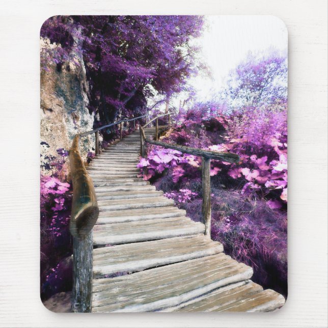 wisteria stairs mouse mat (Front)