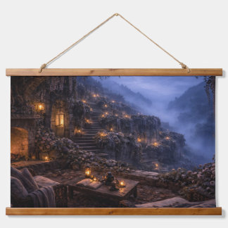 Wisteria Terrace Valley Stair Tapestry