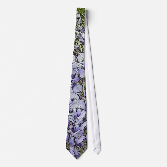 Wisteria Tie Digital Manipulation (Front)