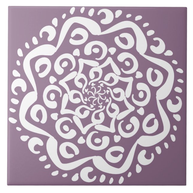 Wisteria Tile (Front)