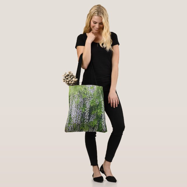 Wisteria Tote Bag (On Model)