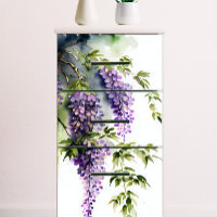 Wisteria Wafting in the Sunlight Decoupage