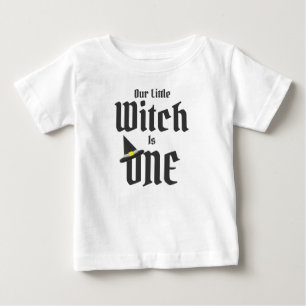 Witch 1st Birthday Baby T-Shirt