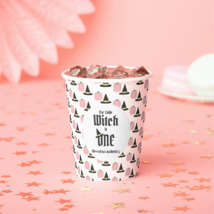 Witch 1st Birthday Paper Cups
