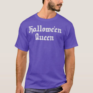 Witch Aesthetic Goth Gothic Hallowe'en Queen T-Shirt