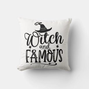 Witch and Famous Cushion