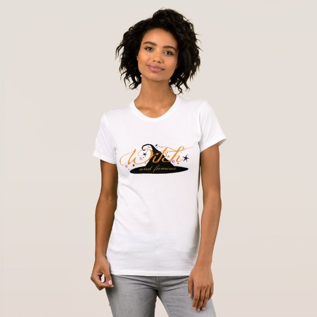 Witch and famous Ladies Halloween Tee (Front Full)